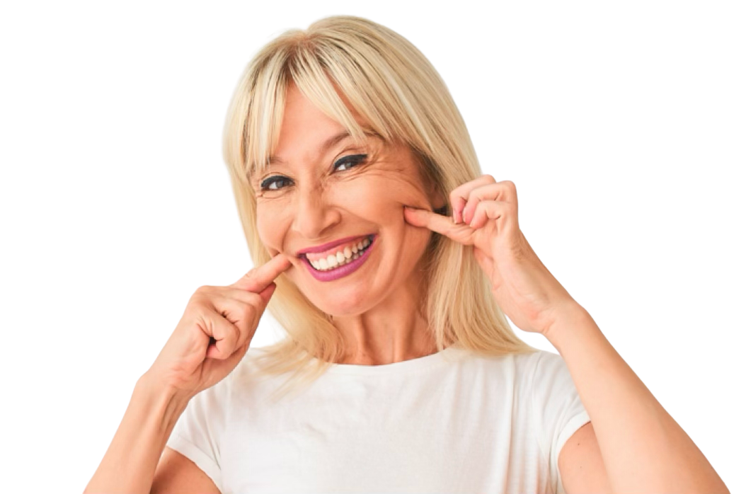 Smiling woman