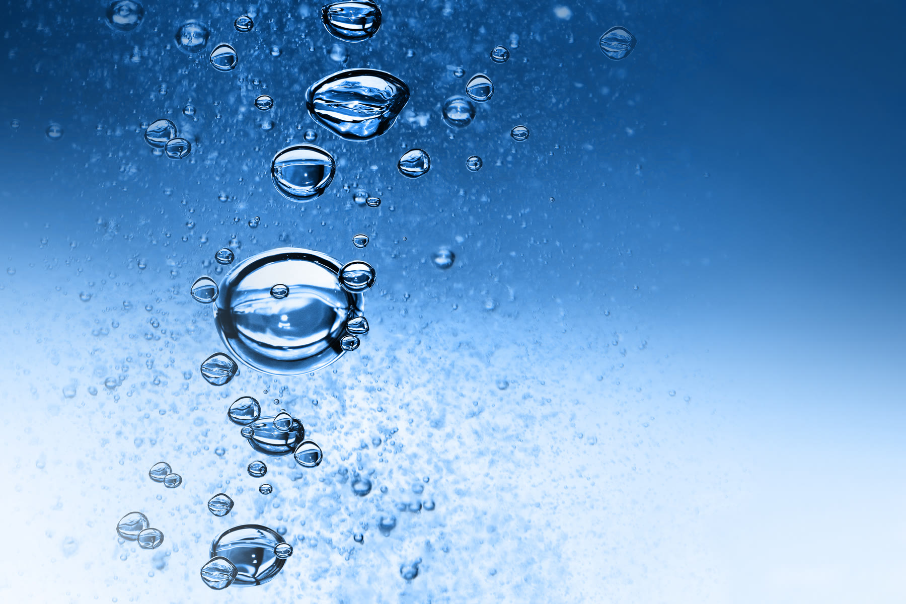 Oxygen bubbles